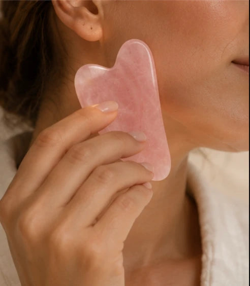 Rose Quartz Gua Sha Stone